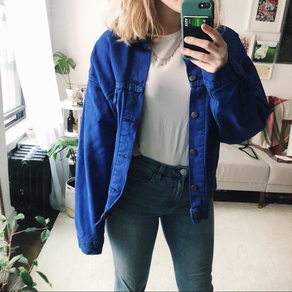 Vintage Dyed Levi’s Heavy Denim Jacket - Picture 2 of 11